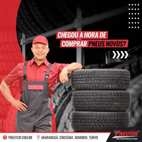 Chegou a hora de comprar pneus novos?