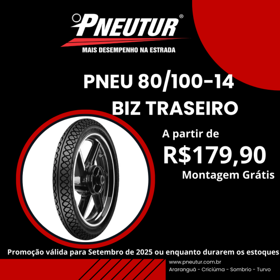 Oferta imperdível para sua Biz! 